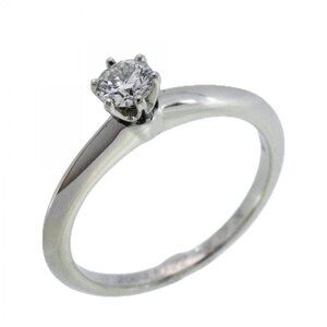 Tiffany & Co. Ring Solitaire Platinum Diamond